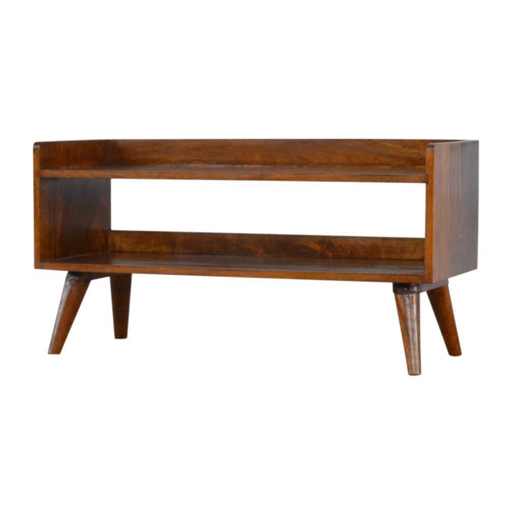 Chestnut Nordic Storage Bench - Image 4