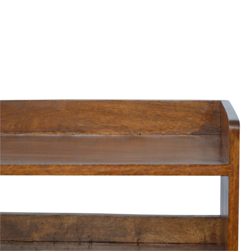 Chestnut Nordic Storage Bench - Image 6
