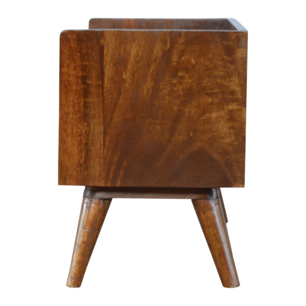 Chestnut Nordic Storage Bench - Image 8