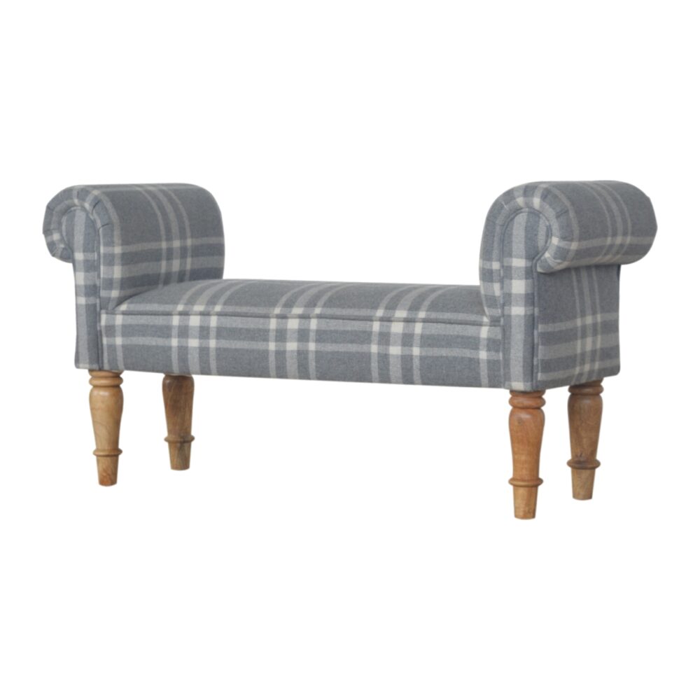 Canus Tartan Bedroom Bench dropshipping