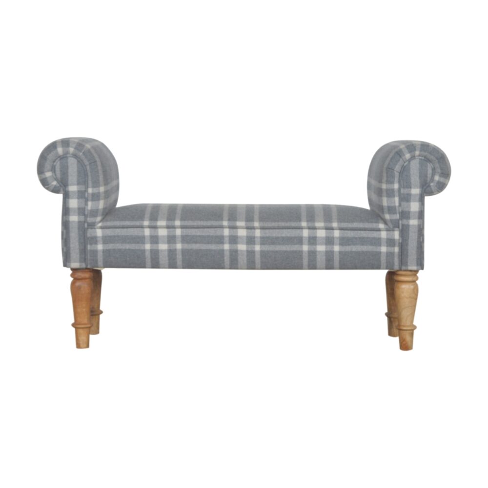 Canus Tartan Bedroom Bench for resale