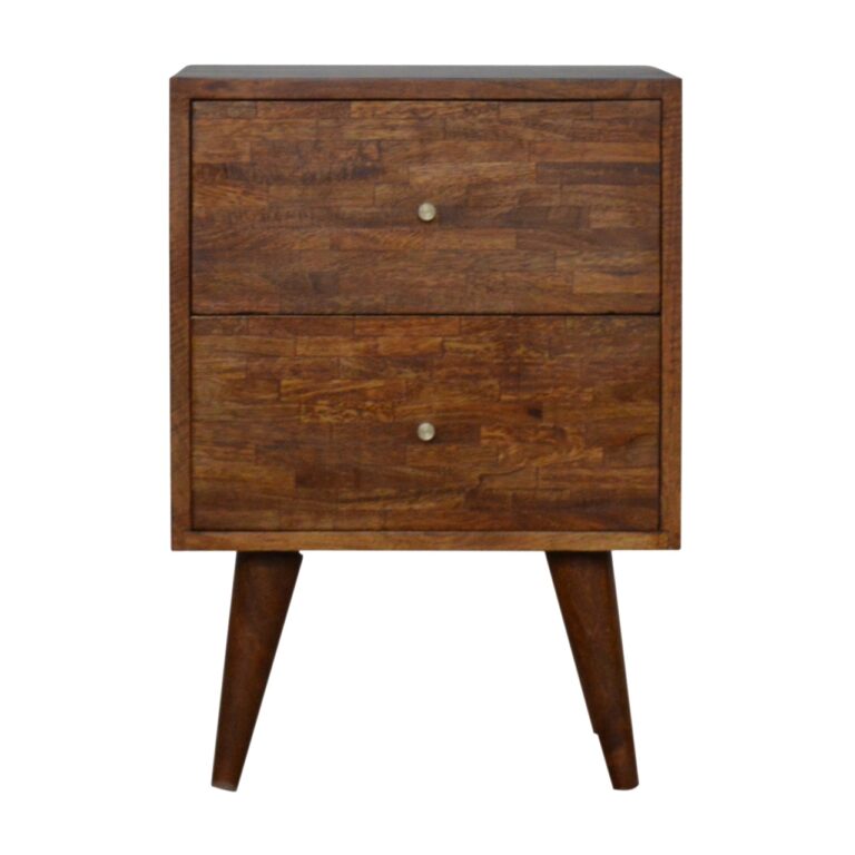 Mixed Chestnut Bedside for resale