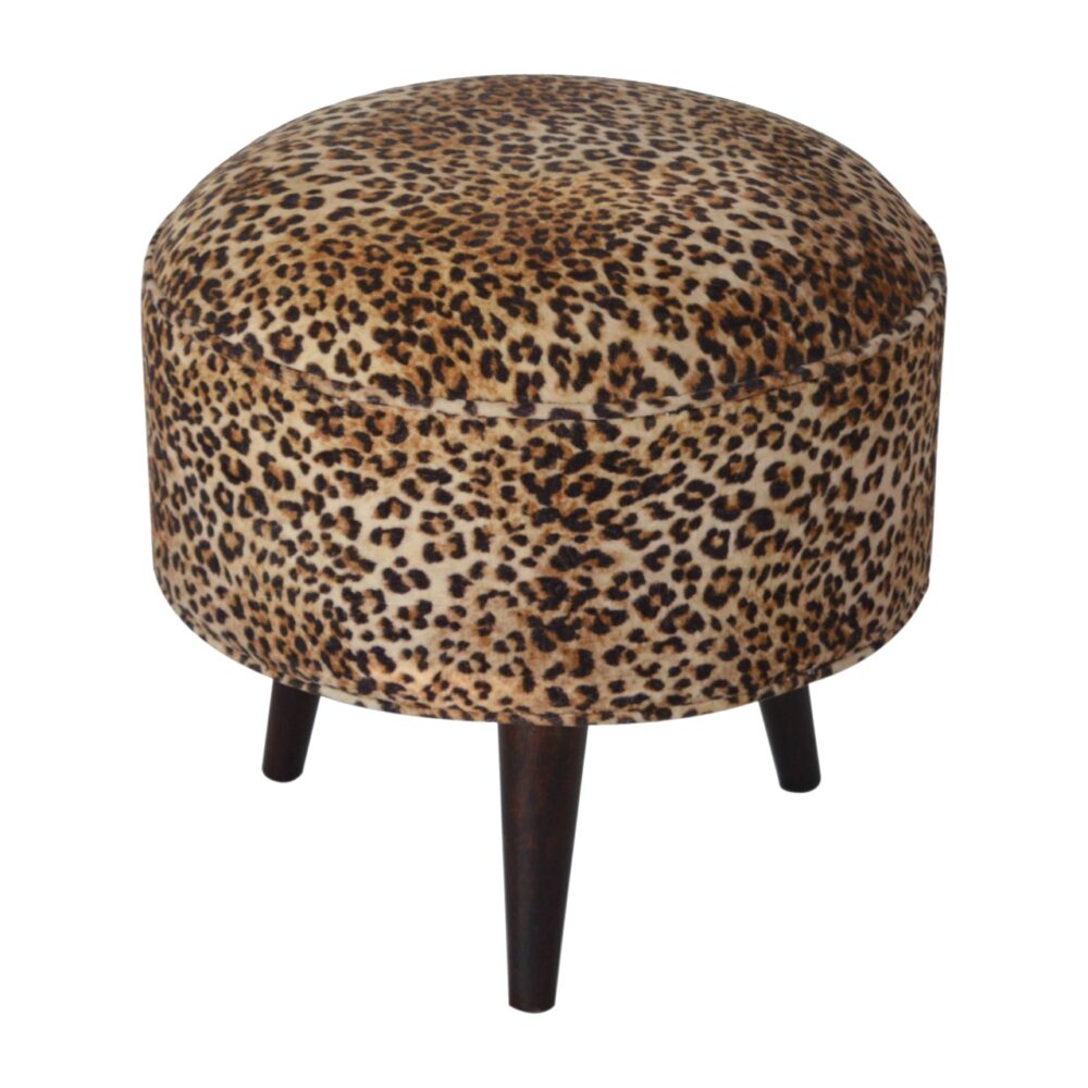 Leopard Nordic Style Footstool wholesalers