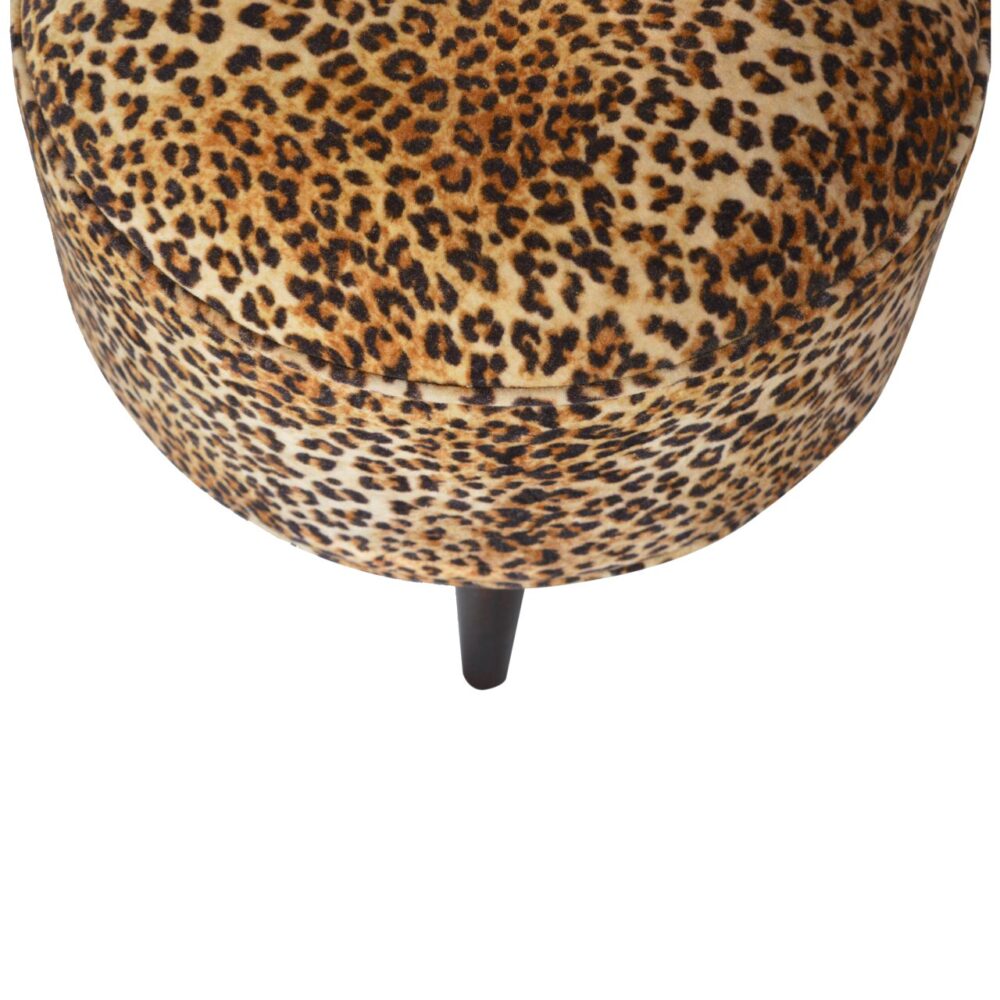 wholesale Leopard Nordic Style Footstool for resale