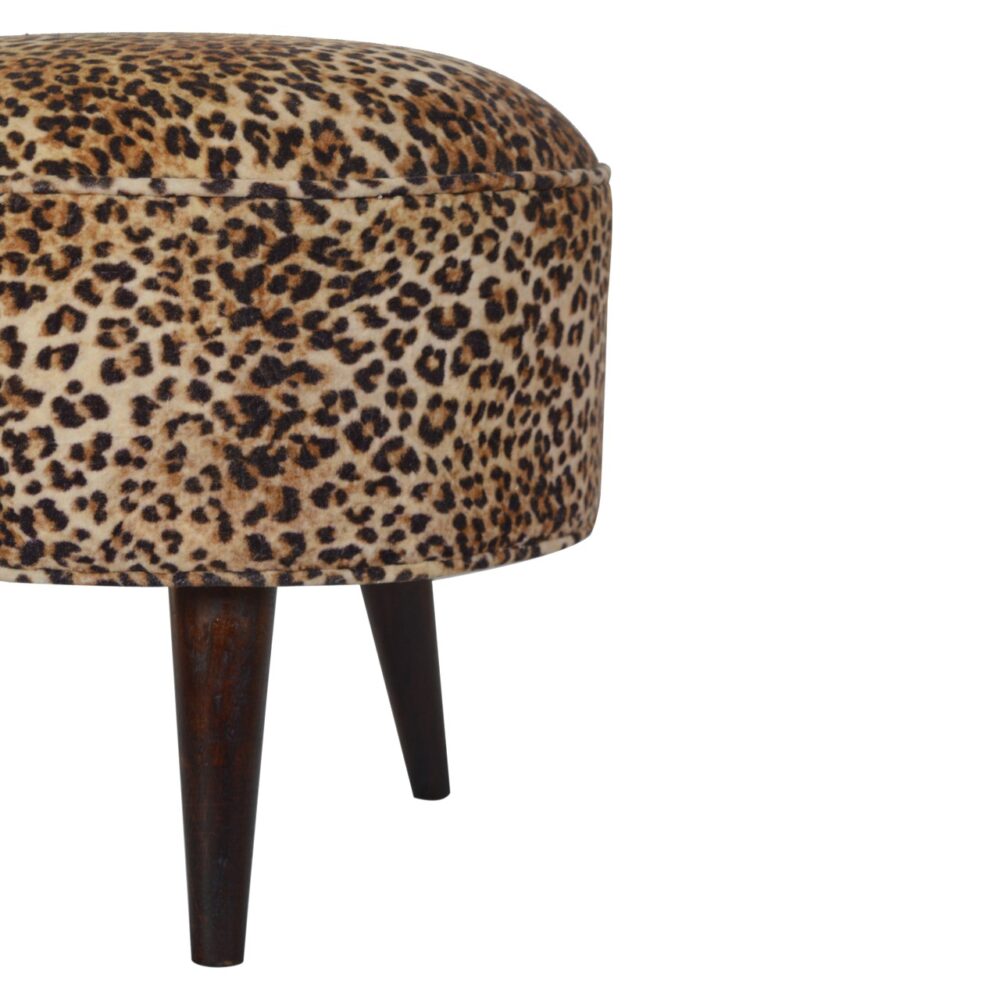 wholesale Leopard Nordic Style Footstool for resale