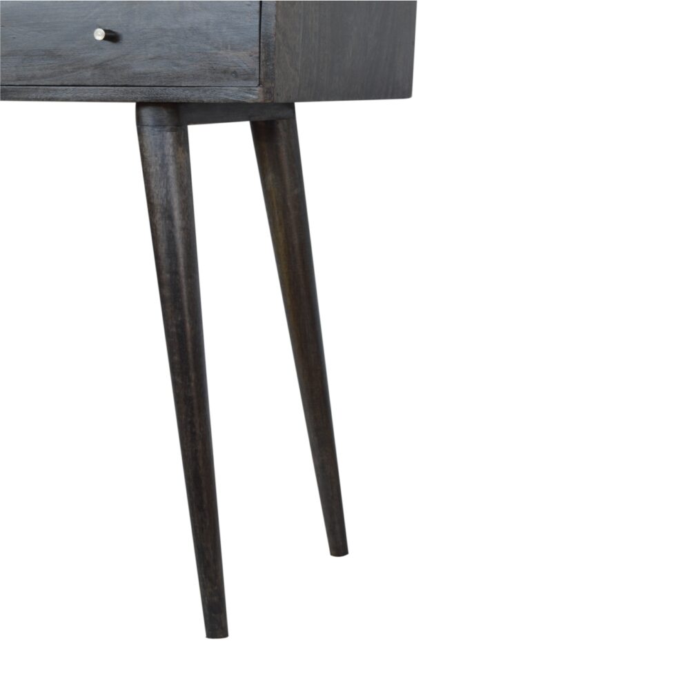 Ash Black 3 Drawer Console Table for wholesale