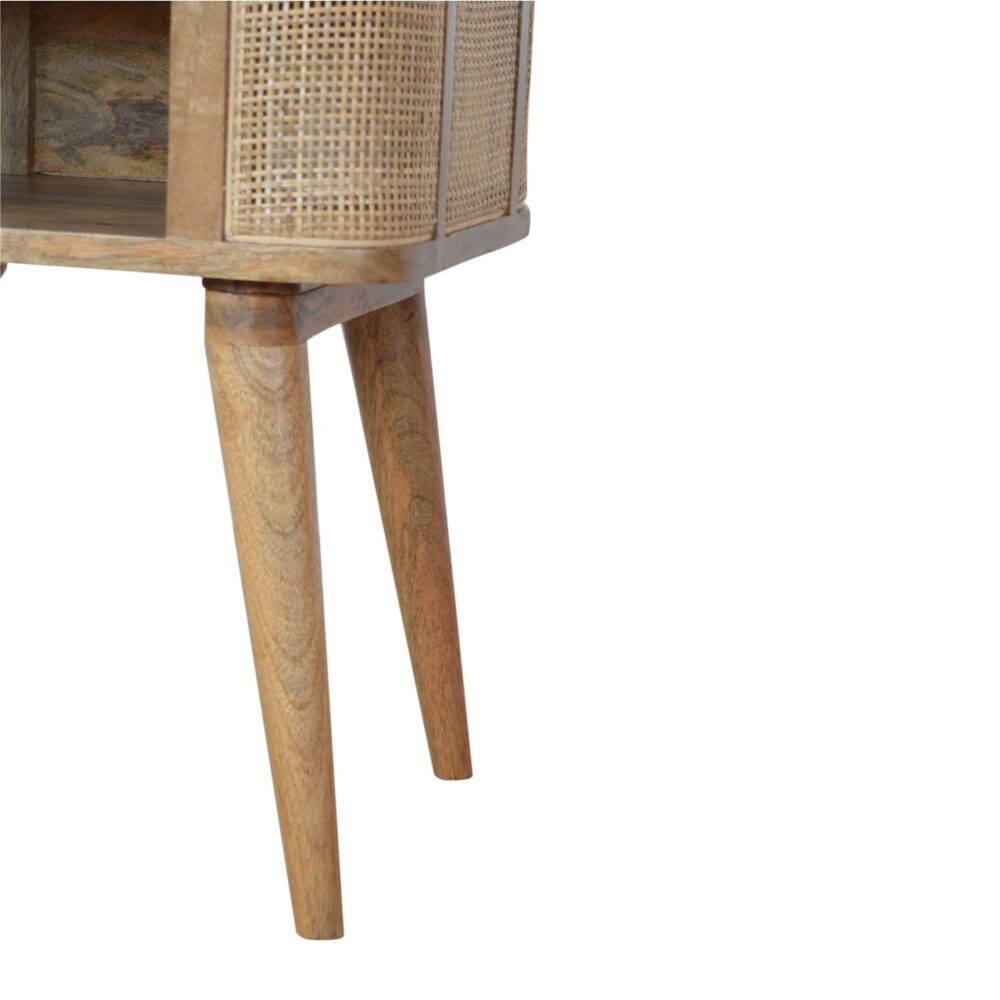 Woven Open Slot Nightstand for reselling