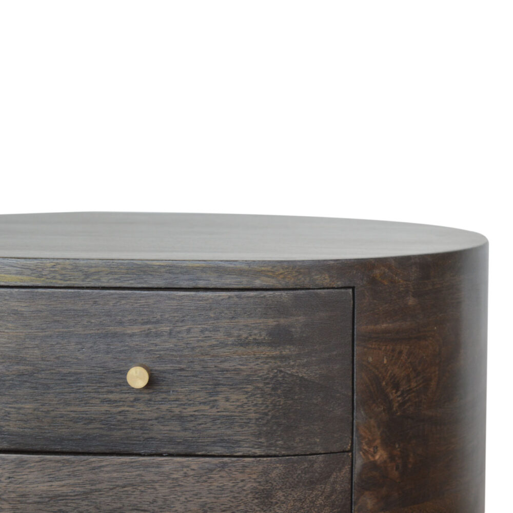 wholesale Ash Black Bedside with Brass Legs for resale