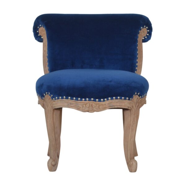 IN1277  - Royal Blue Studded Chair for resale