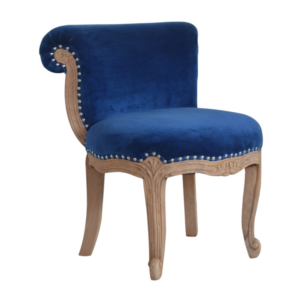wholesale IN1277  - Royal Blue Studded Chair for resale