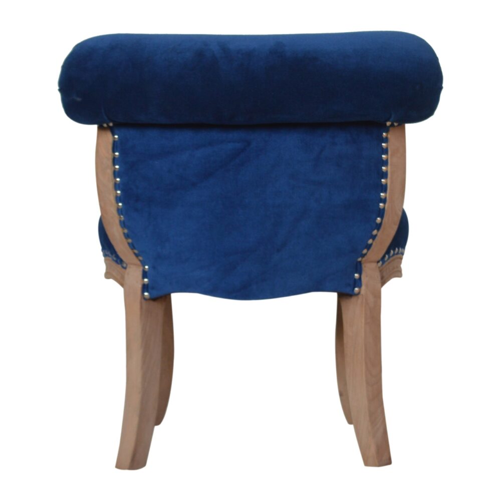 bulk IN1277  - Royal Blue Studded Chair for resale