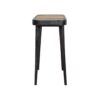 bulk Ash Black Rattan Console Table for resale