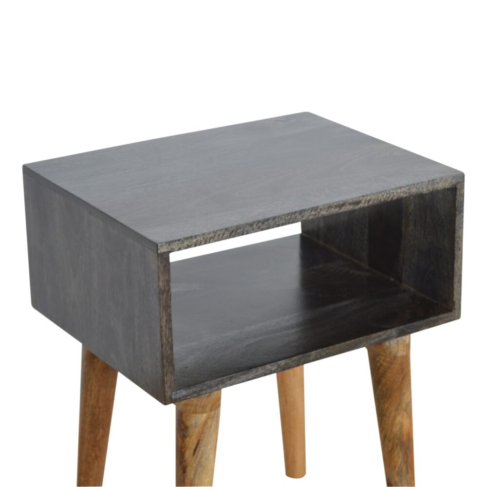 Ash Black Open Bedside dropshipping