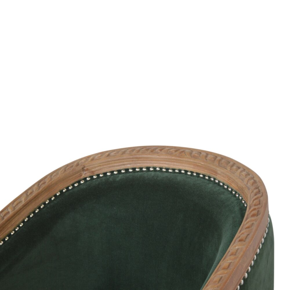 Emerald Velvet Occasional Chair for resell