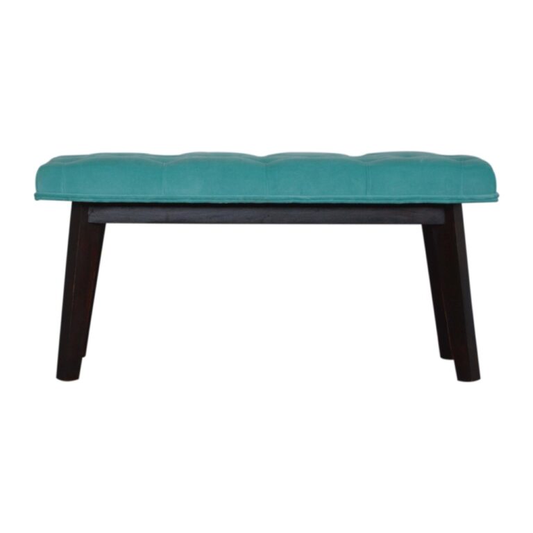 Nordic Style Turquoise Bench for resale
