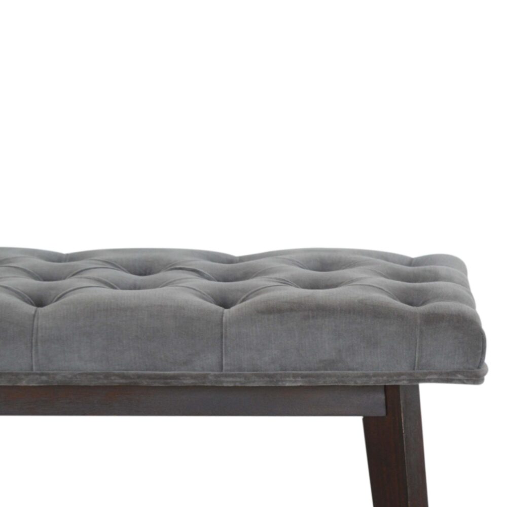 wholesale Grey Velvet Hallway Bench for resale