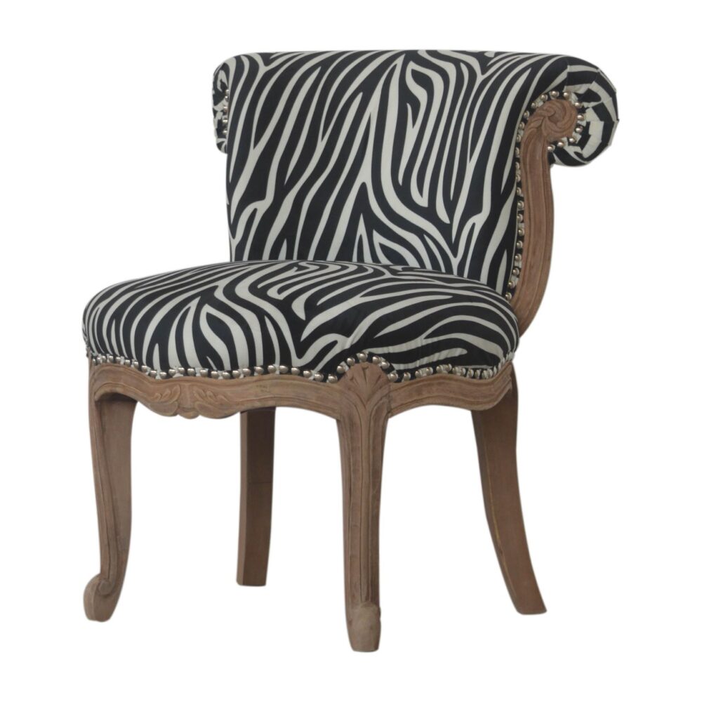 Zebra Print Chair dropshipping