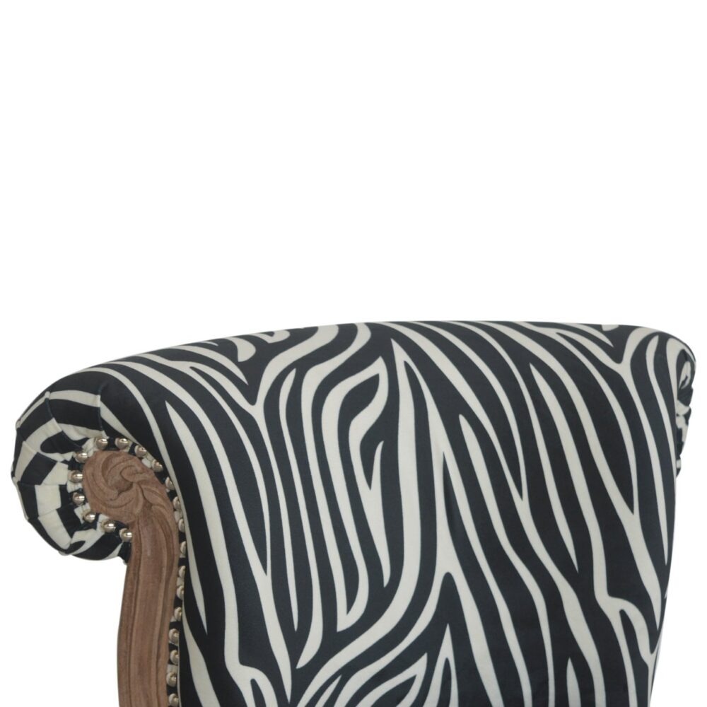 Zebra Print Chair for reselling
