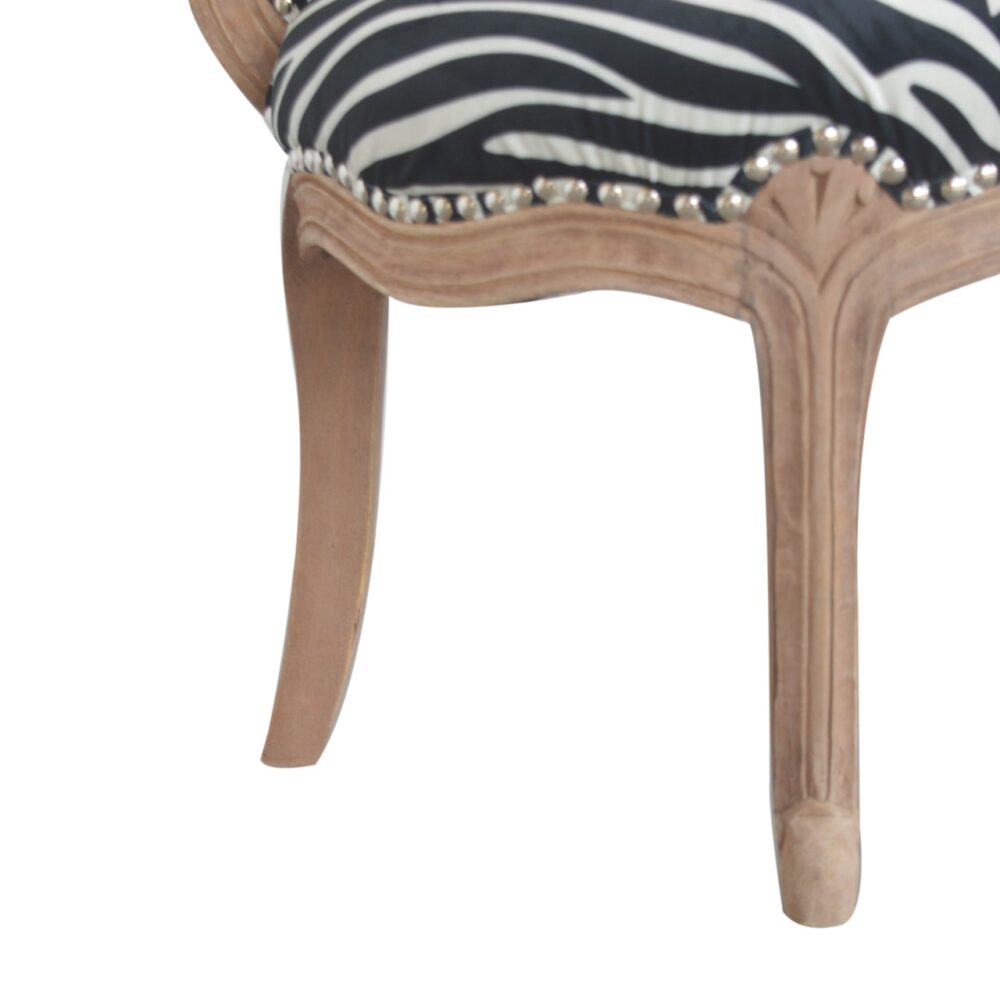 Zebra Print Chair for wholesale