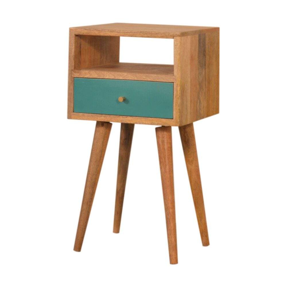 Mini Teal Hand Painted Bedside wholesalers