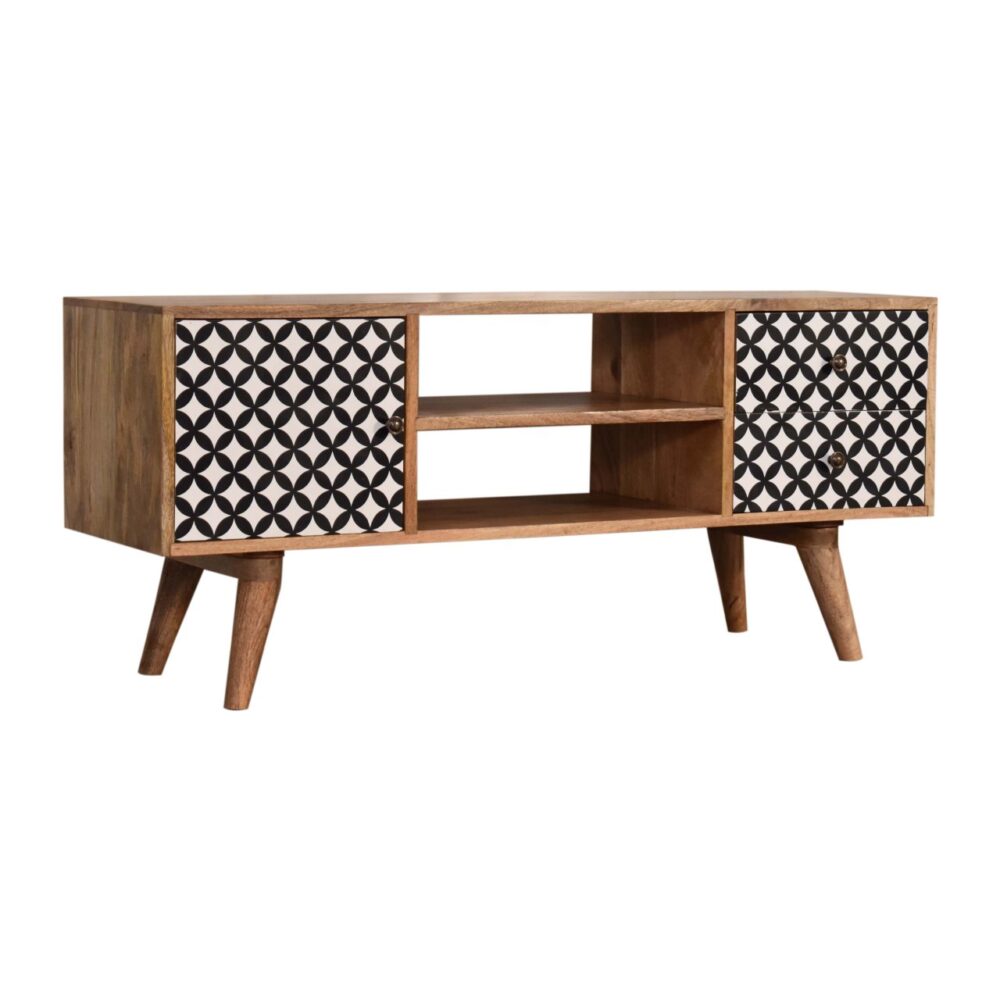 Diamond Screen Printed Entertainment Unit dropshipping