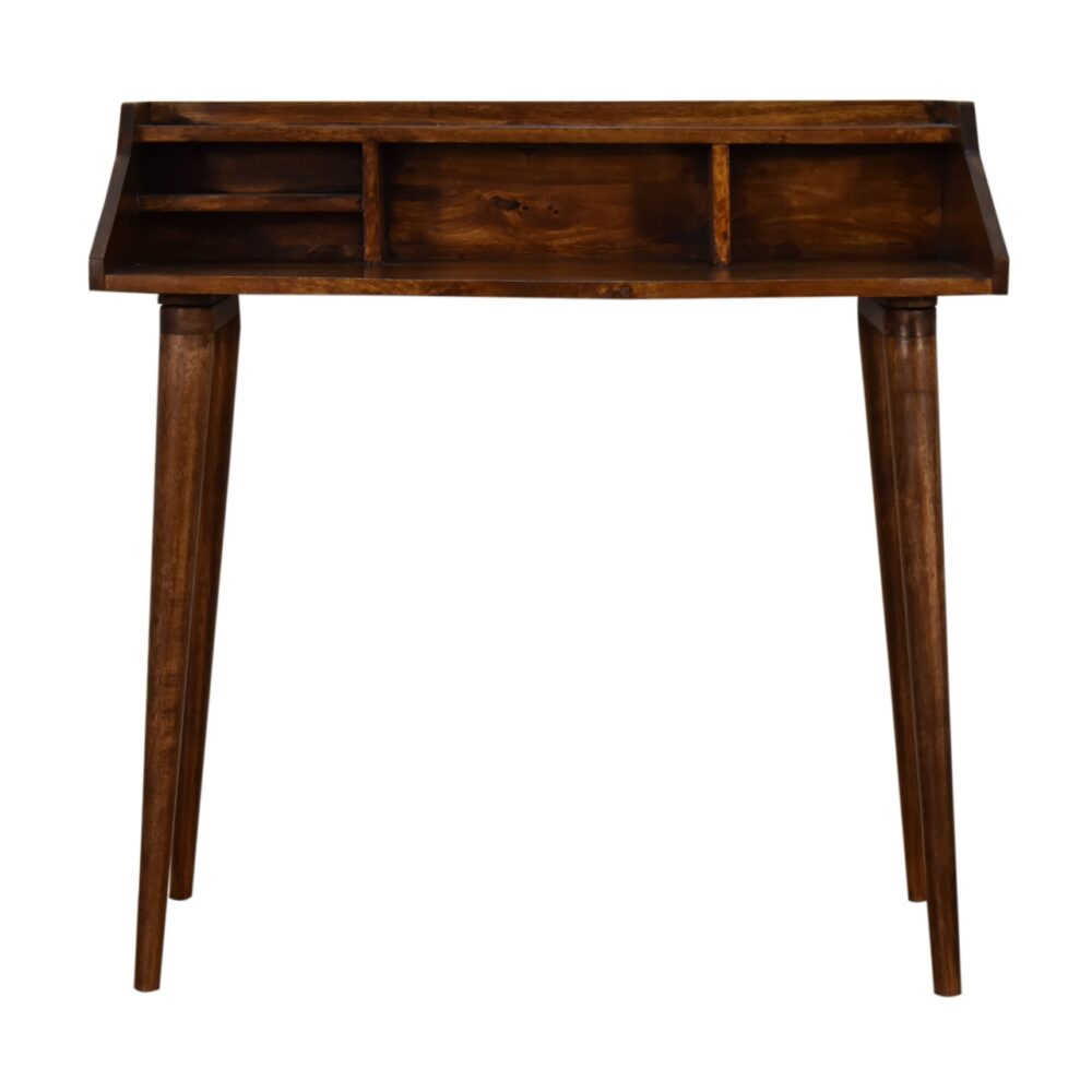 Chestnut Multi Drawer Writing Desk for resale