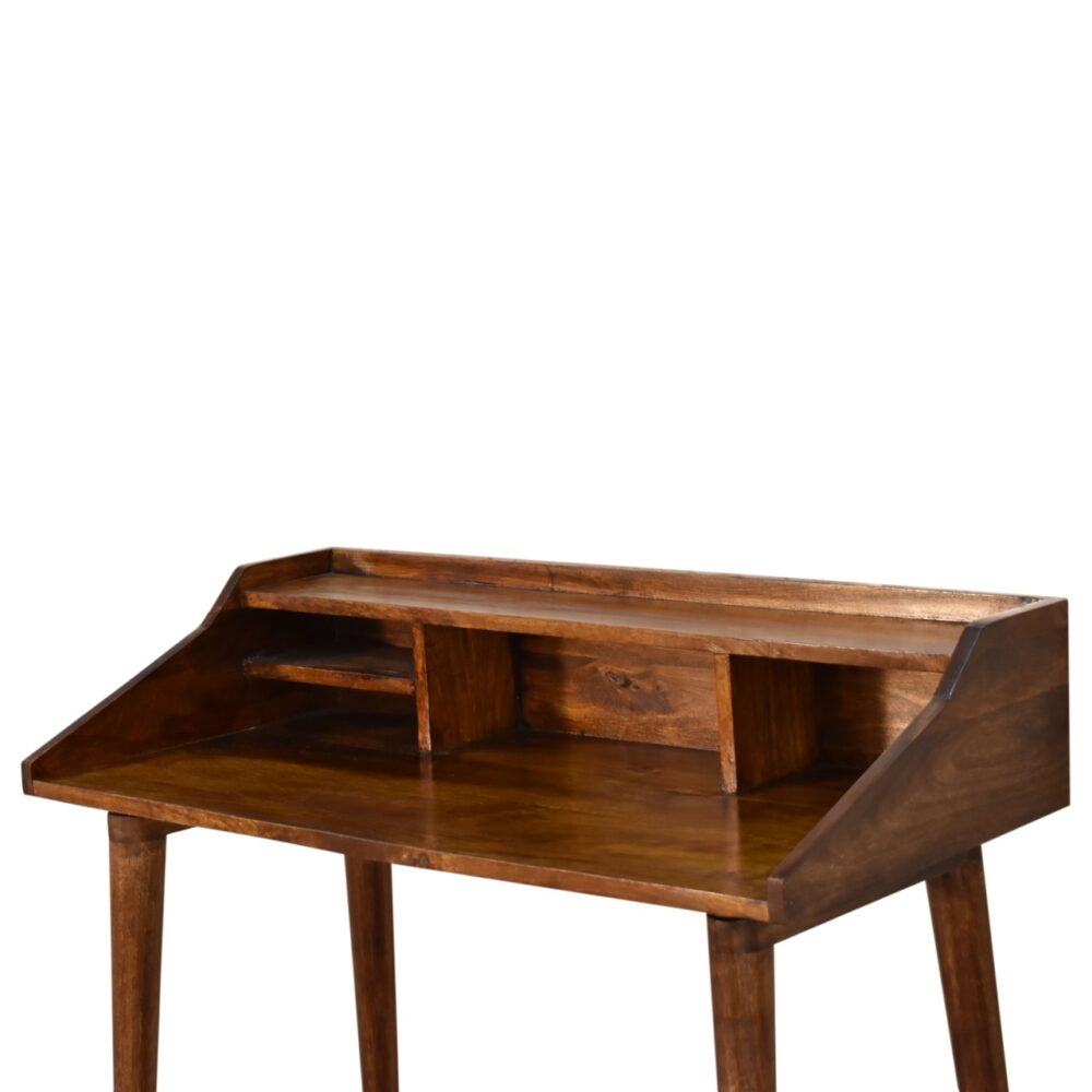 Chestnut Multi Drawer Writing Desk for reselling