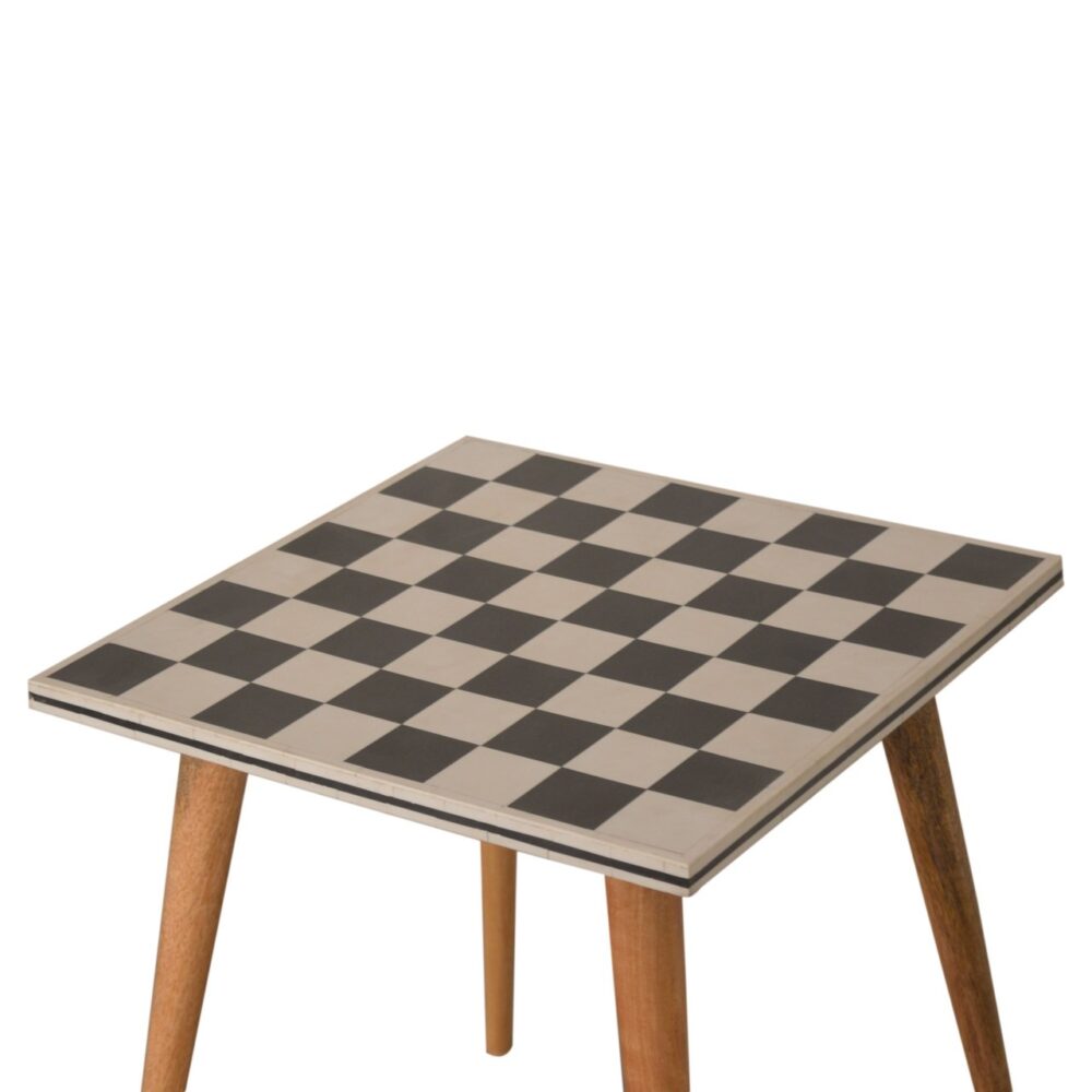 Checkered End Table dropshipping