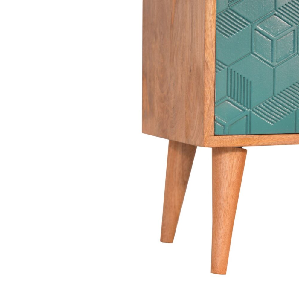 Acadia Teal Nightstand for reselling