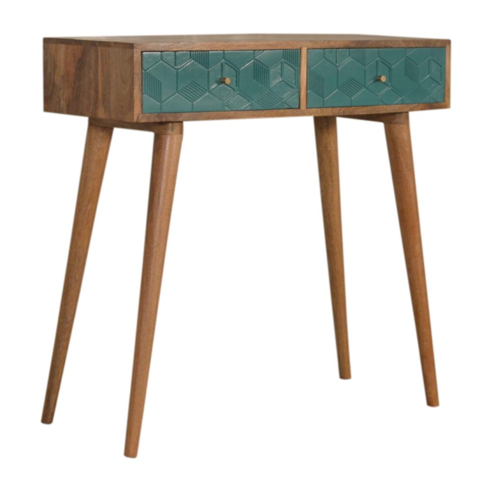 Acadia Teal Console Table wholesalers