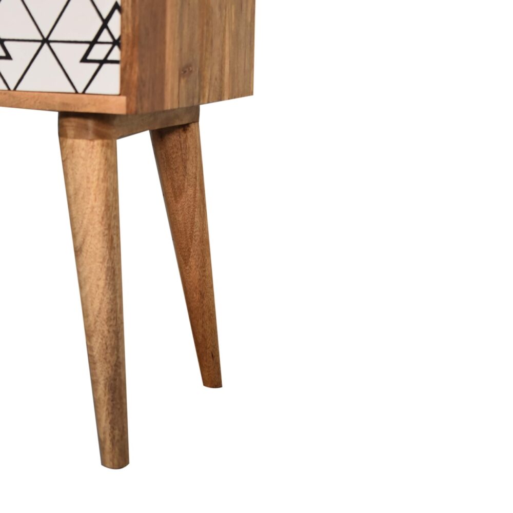 Triangular Printed Bedside for wholesale