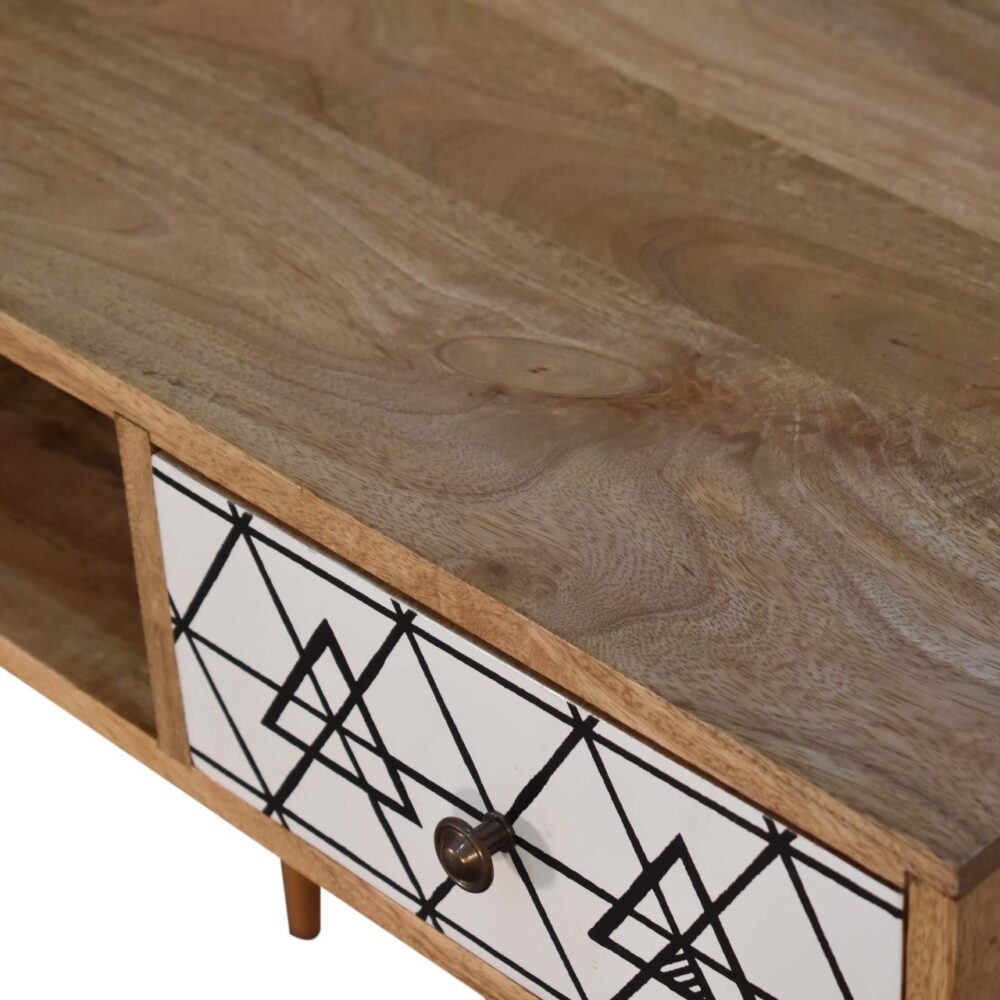 Triangle Printed Writing Desk for resell