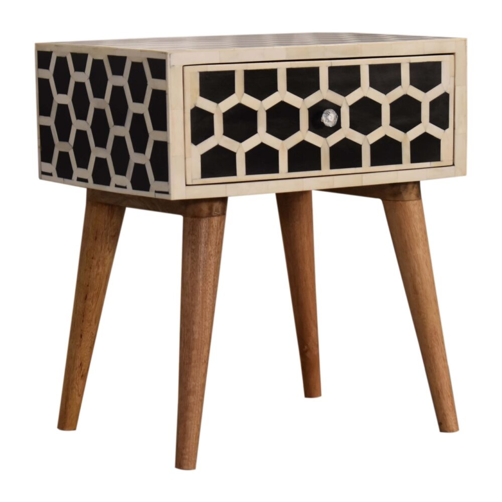 wholesale Honeycomb Bone Inlay Bedside for resale