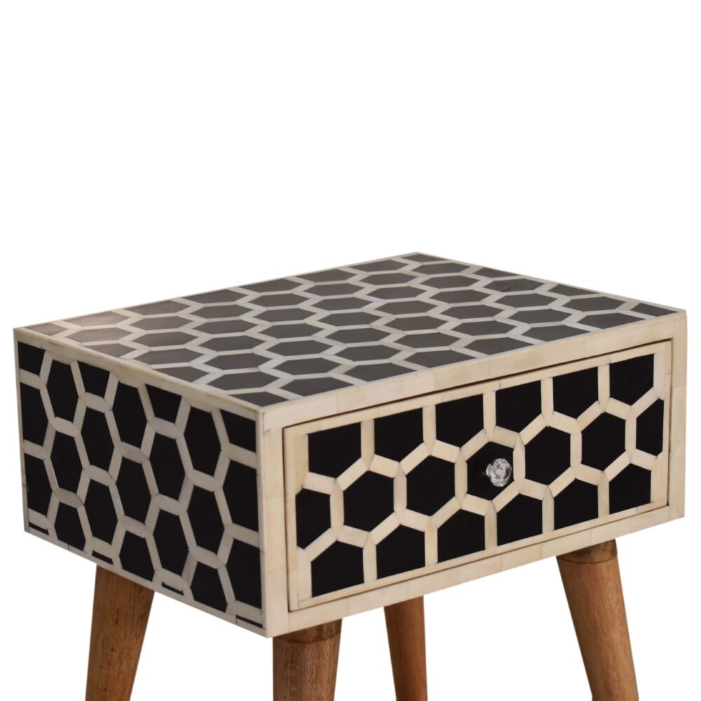 wholesale Honeycomb Bone Inlay Bedside for resale