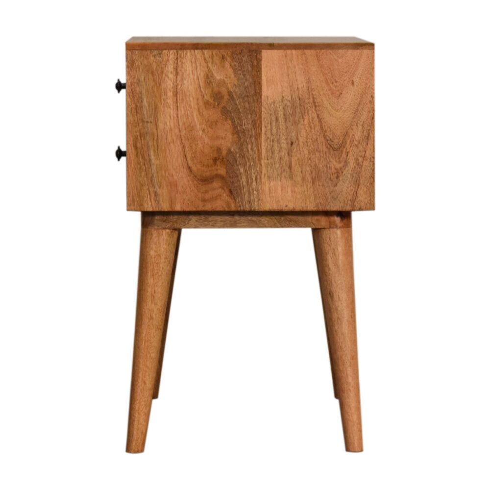 Teal Modern Solid Wood Bedside for wholesale