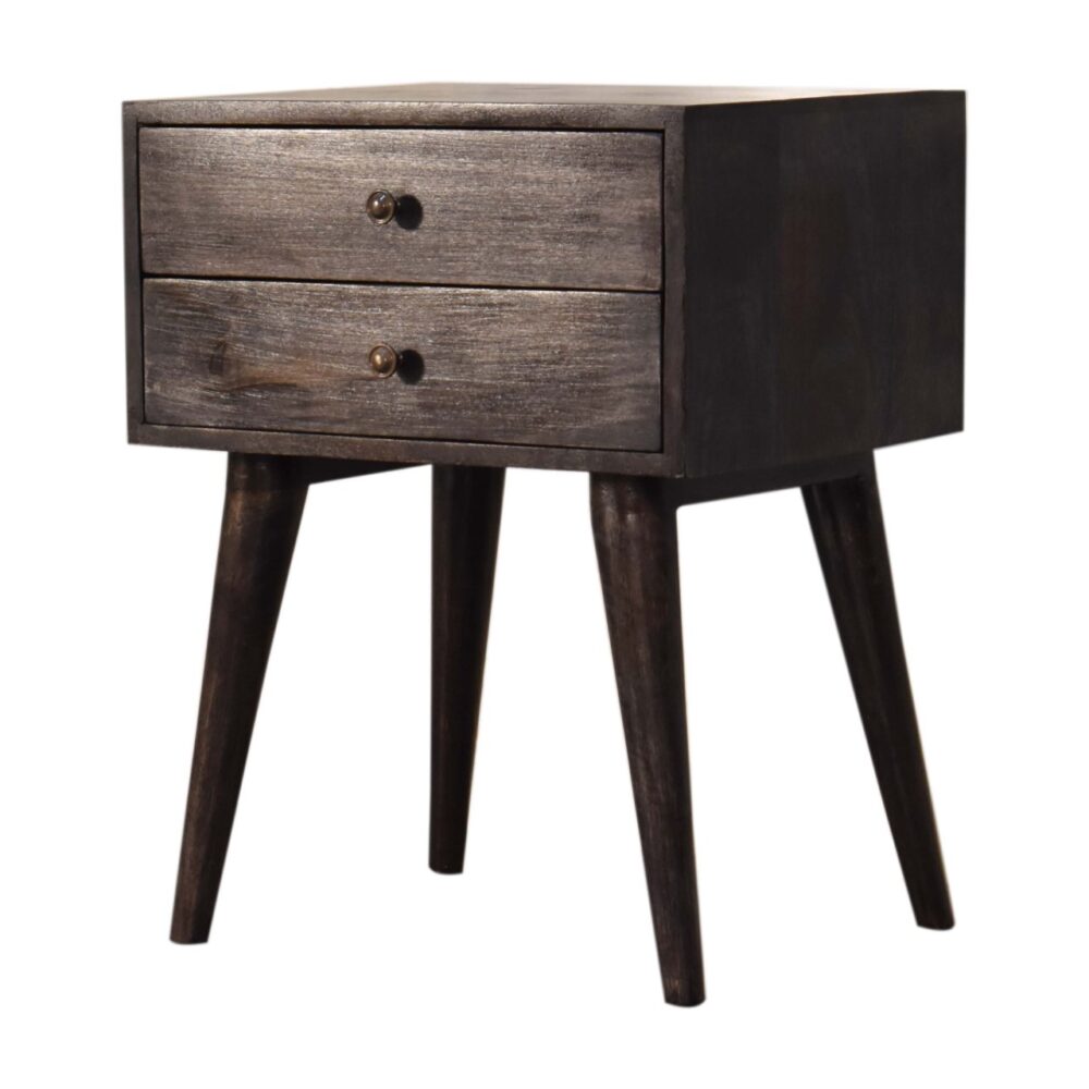 wholesale Ash Black Modern Solid Wood Bedside for resale