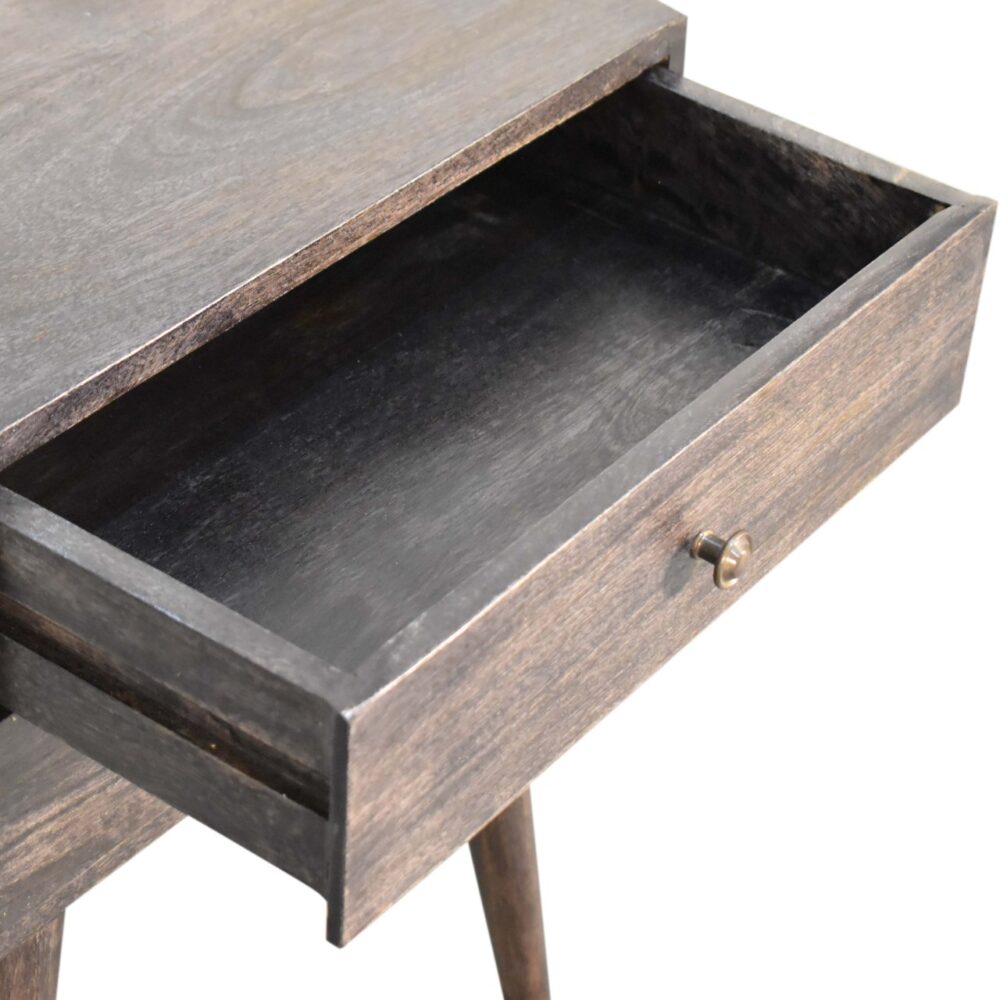 Ash Black Modern Solid Wood Bedside for resell