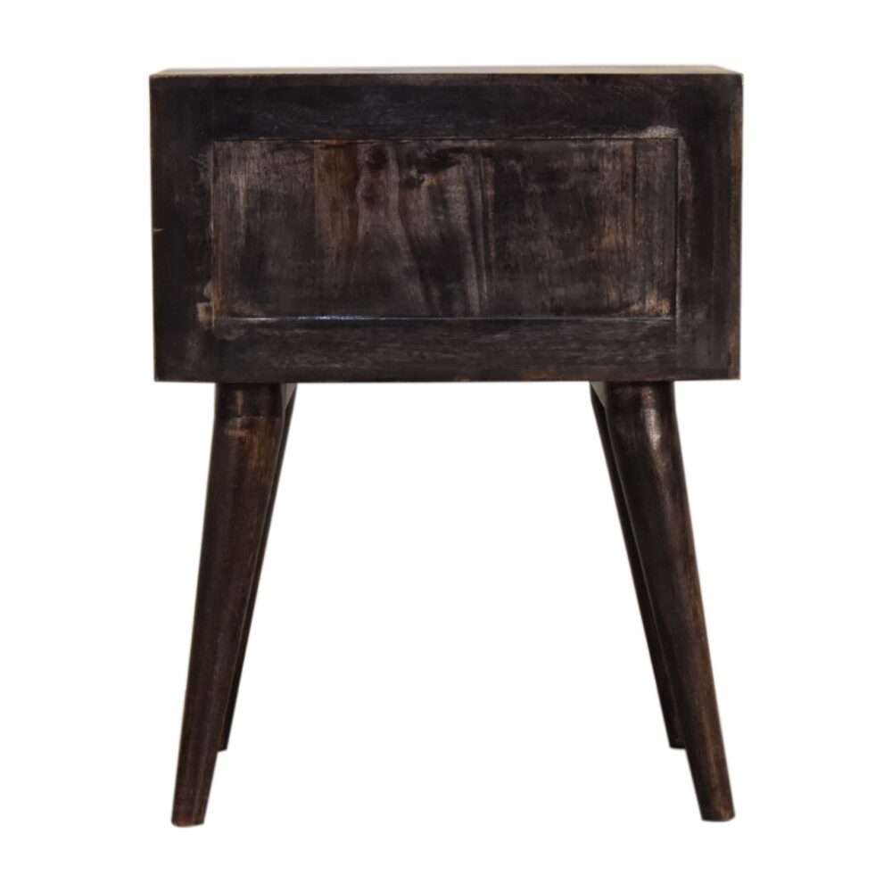 bulk Ash Black Modern Solid Wood Bedside for resale