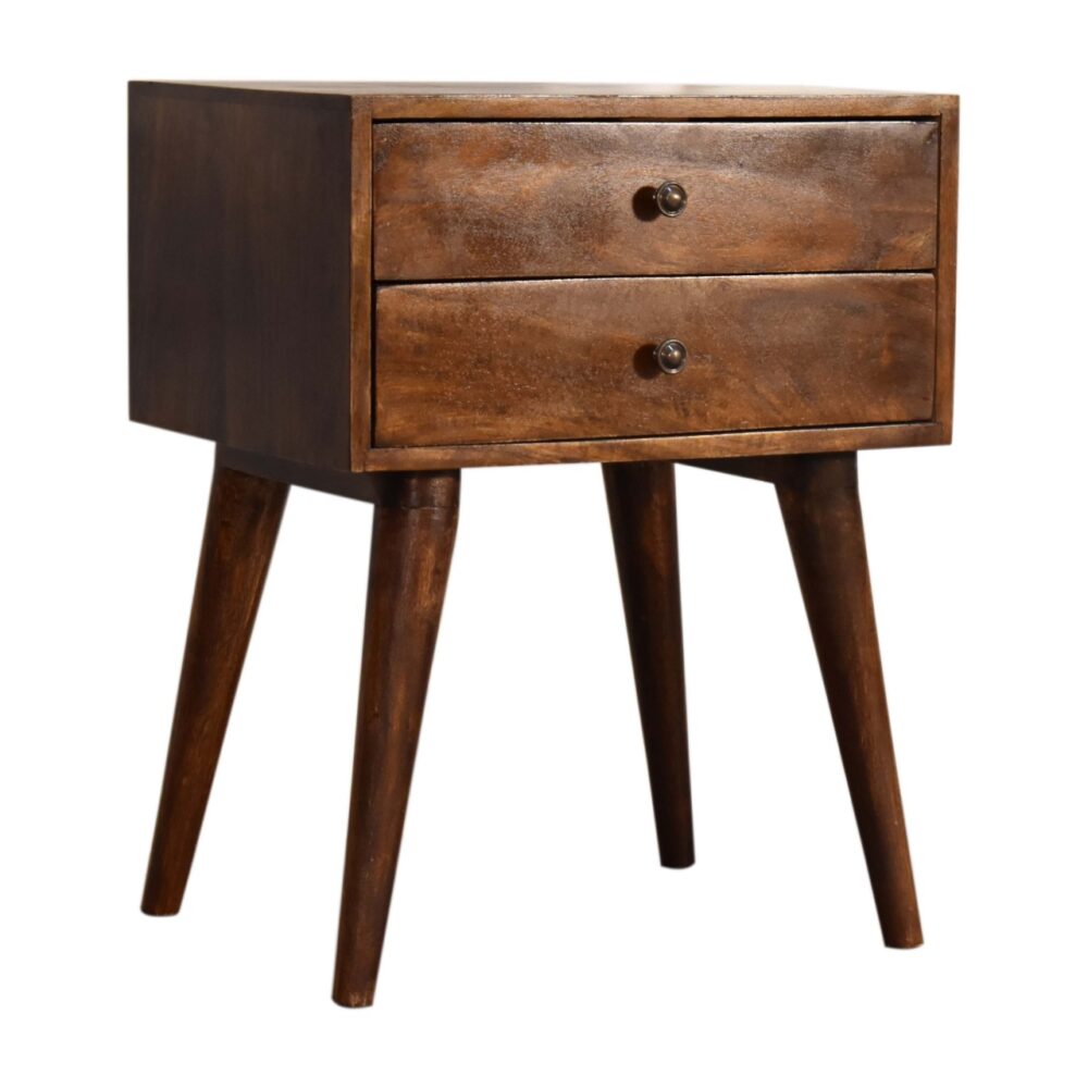 wholesale Chestnut Modern Solid Wood Nightstand for resale