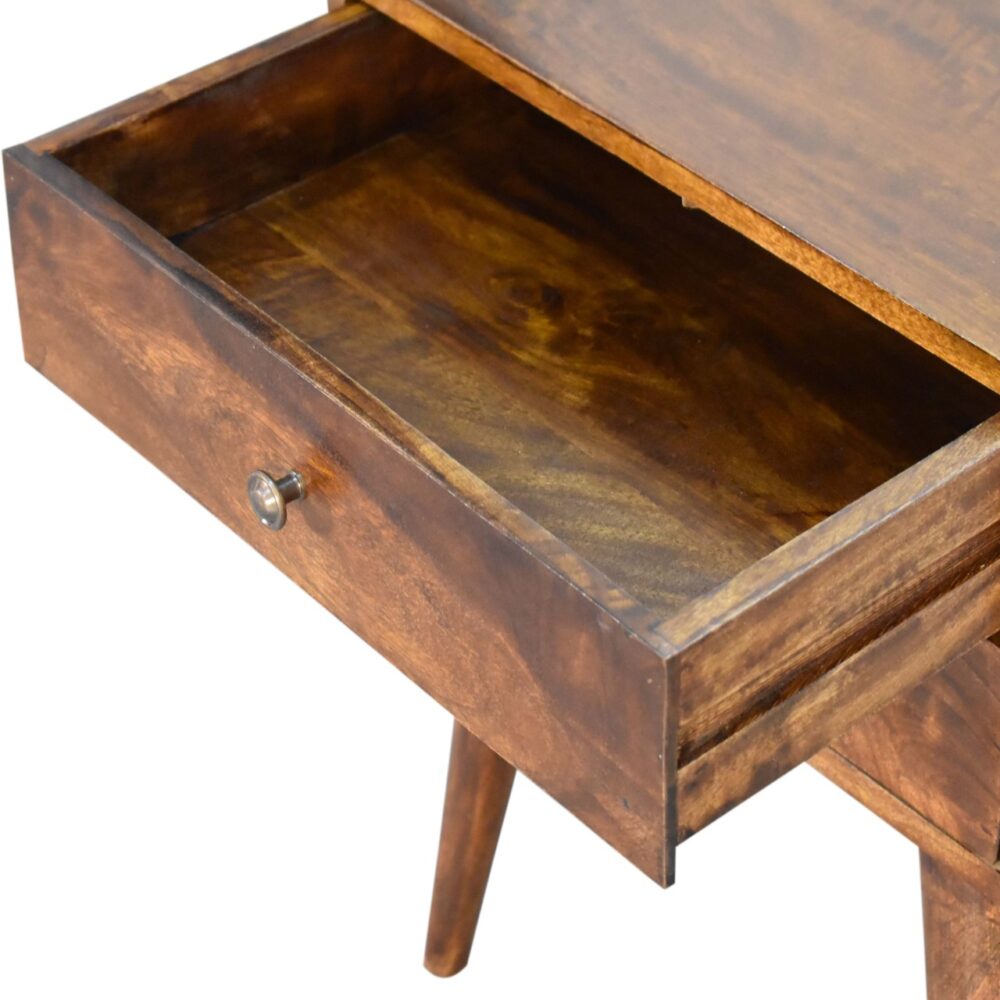 Chestnut Modern Solid Wood Nightstand for resell