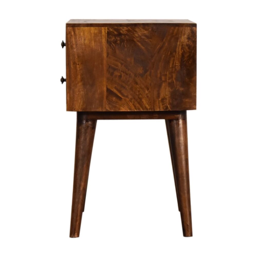 bulk Chestnut Modern Solid Wood Nightstand for resale