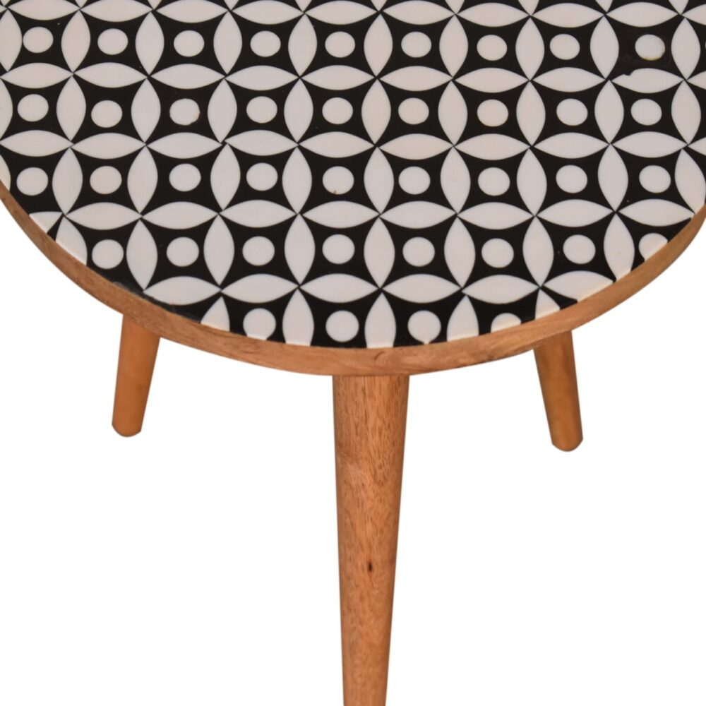 Diamond Print End Table for resell