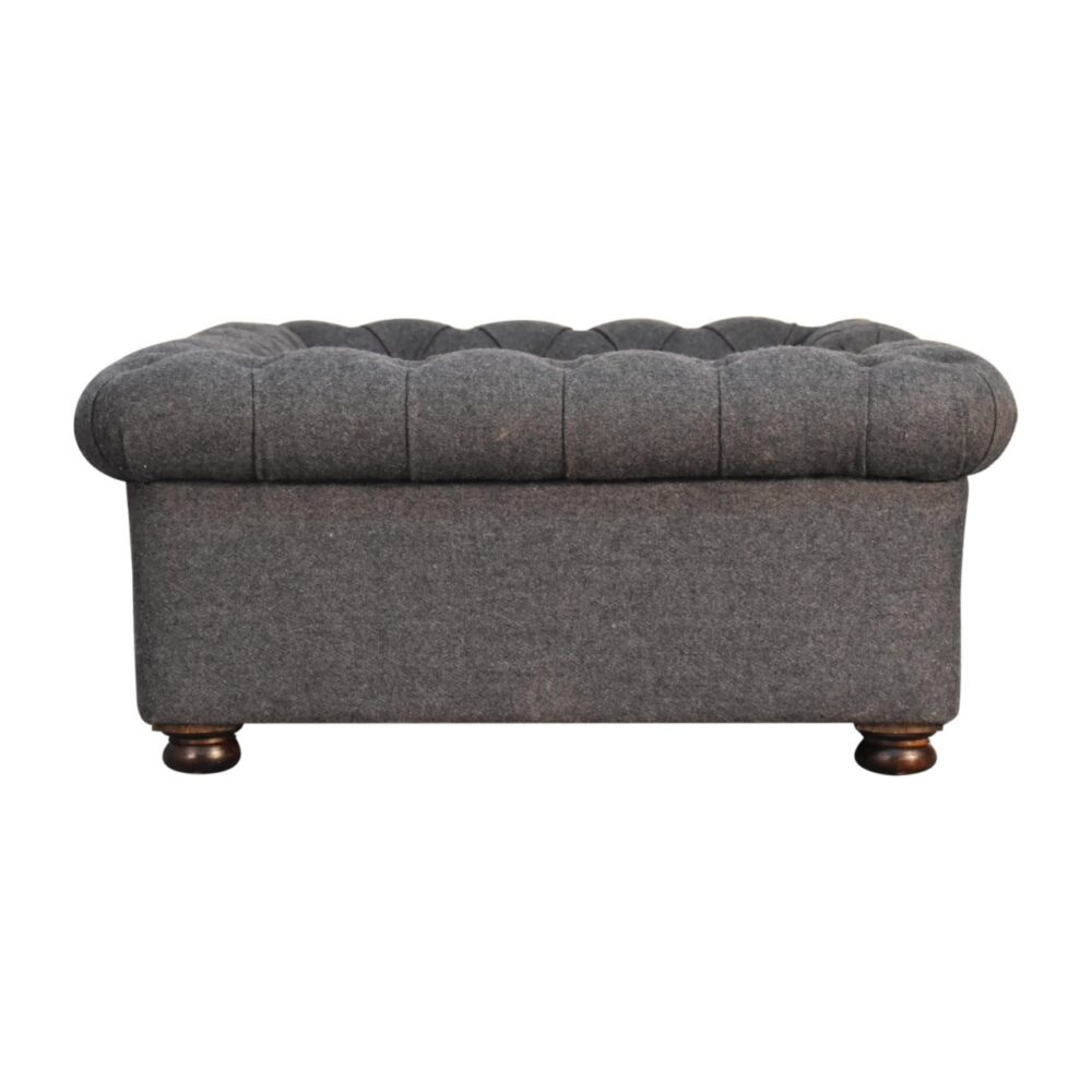 bulk Battleship Tweed Deep Button Pet Sofa Bed for resale