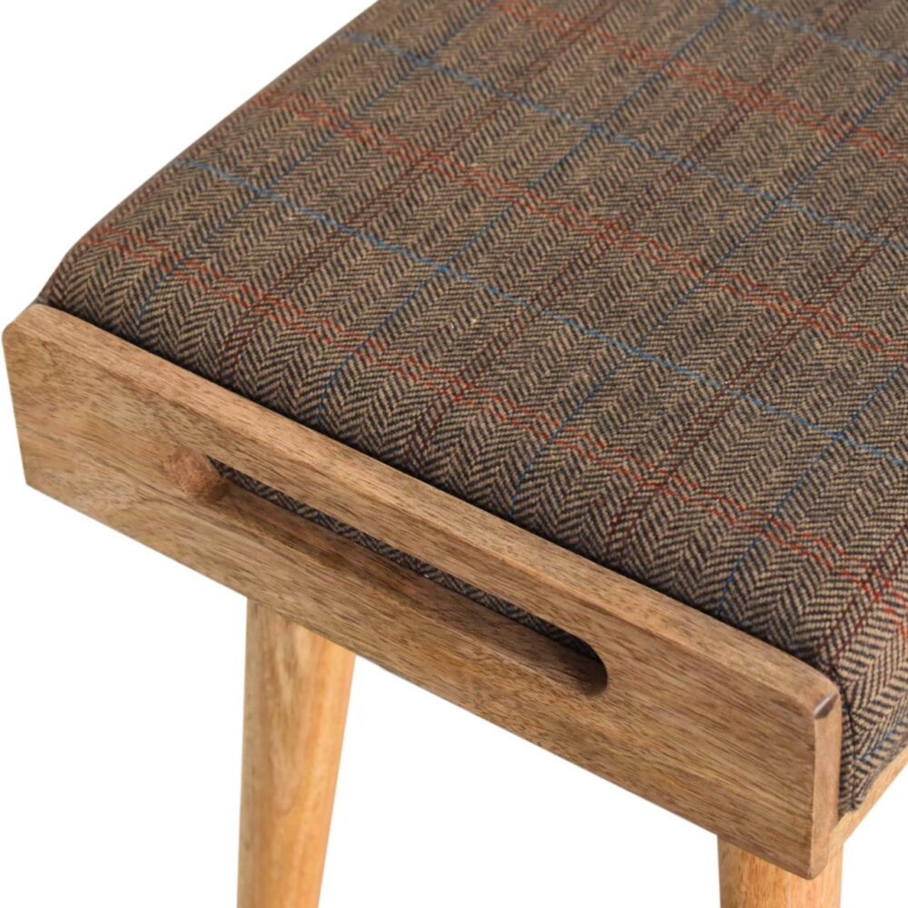 wholesale Multi Tweed Tray Style Footstool for resale