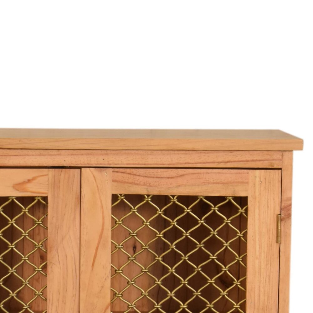 Caged Pine Cabinet for resell