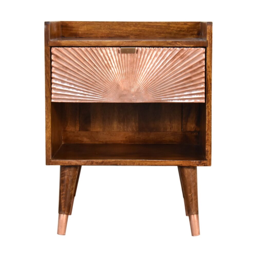 Manila Copper 1 Drawer Bedside for resale