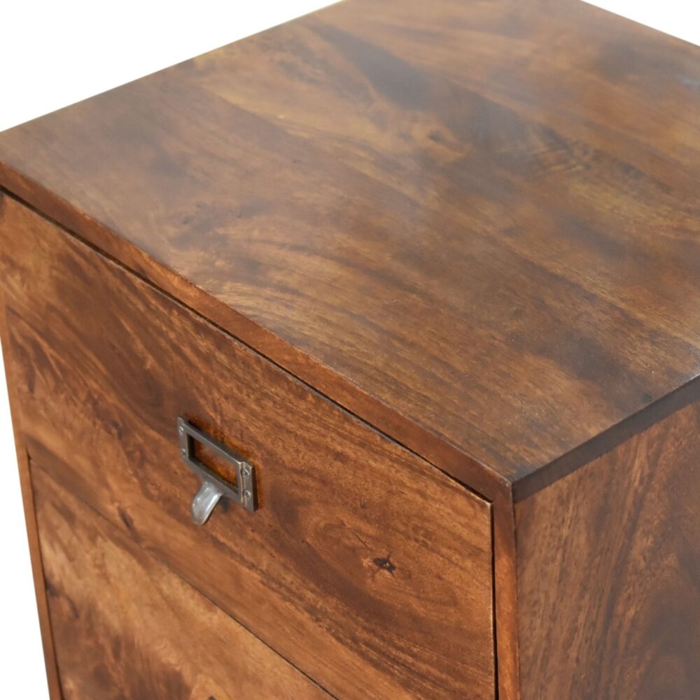 Chestnut Filing Cabinet for resell