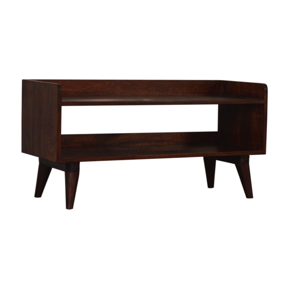 Nordic Cherry Finish Storage Bench wholesalers