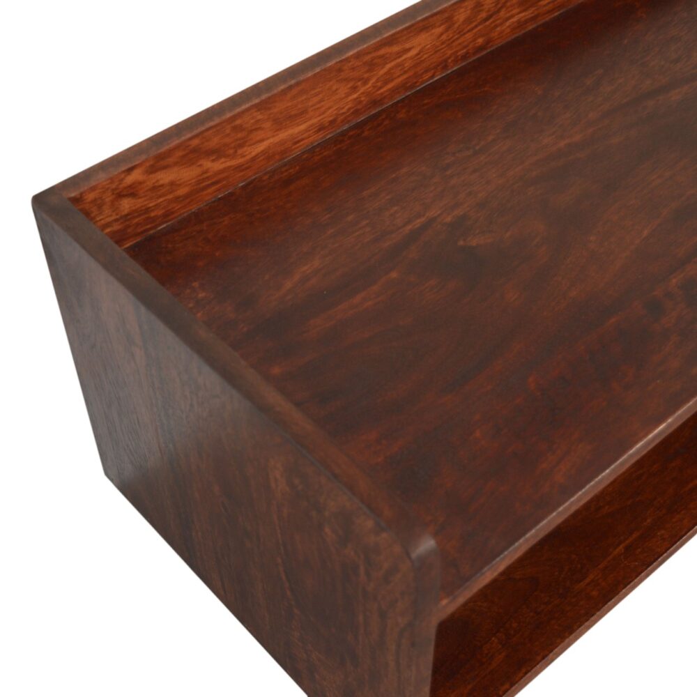 wholesale Nordic Cherry Finish Storage Bench for resale