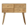Nordic Style Console Table with 4 Drawers for wholesale